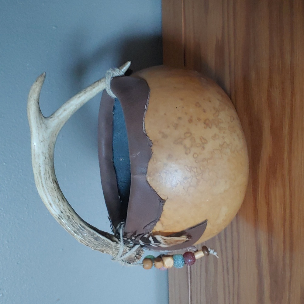 Handmade primitive basket